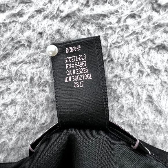 VICTORIA'S SECRET Black Crushed Velvet‎ Slip Dress Y2K M/L Goth Grunge 90s - Picture 8 of 13